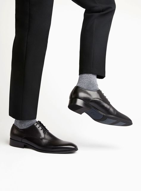 Zapato Vestir Satchel Cuero Hombre-0