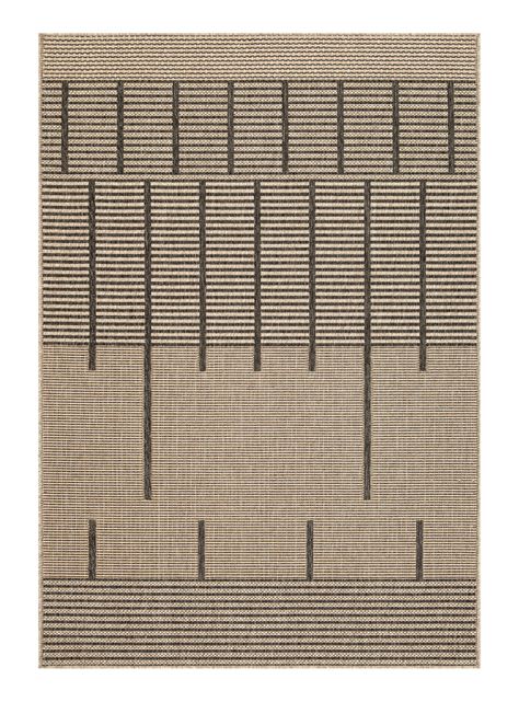 Alfombra Bars 240x330 cm Tabac-0