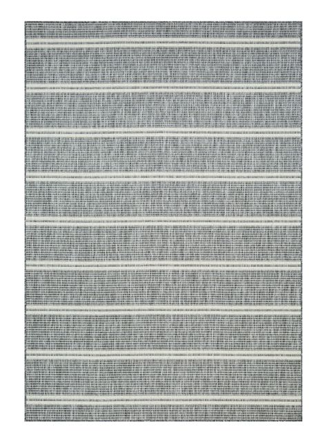 Alfombra Stripes 200x290 cm Gris-0