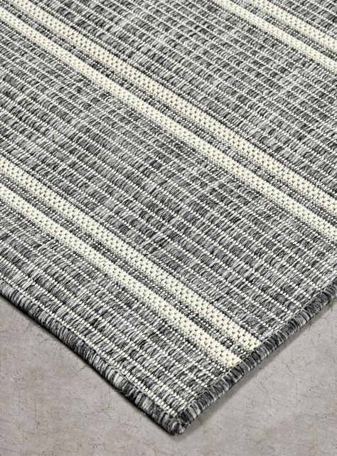 Alfombra Stripes 200x290 cm Gris-1