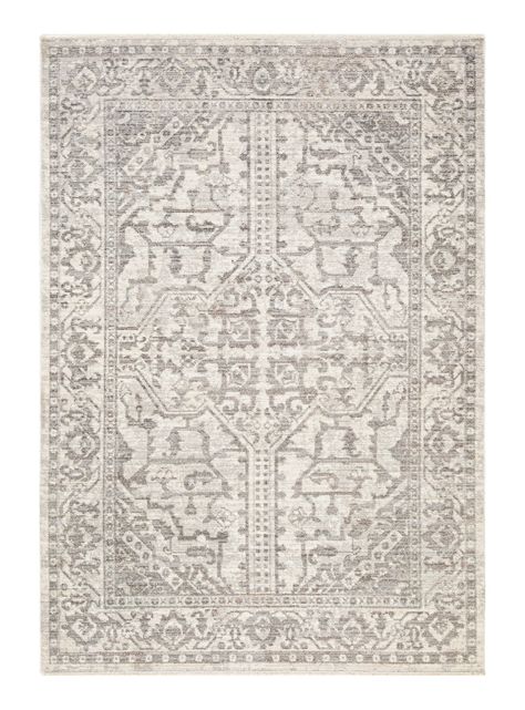 Alfombra Persian 240x330 cm Gris-0