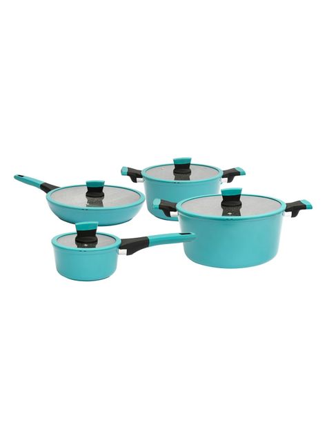 Batería de Cocina Soho Blue 8 Piezas-0