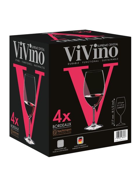 Set 4 Copas Vivino Bordeaux-2