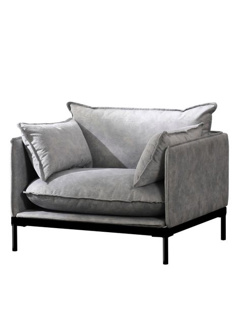 Sillón Fierro Fibras Mixtas Dora Decora-2