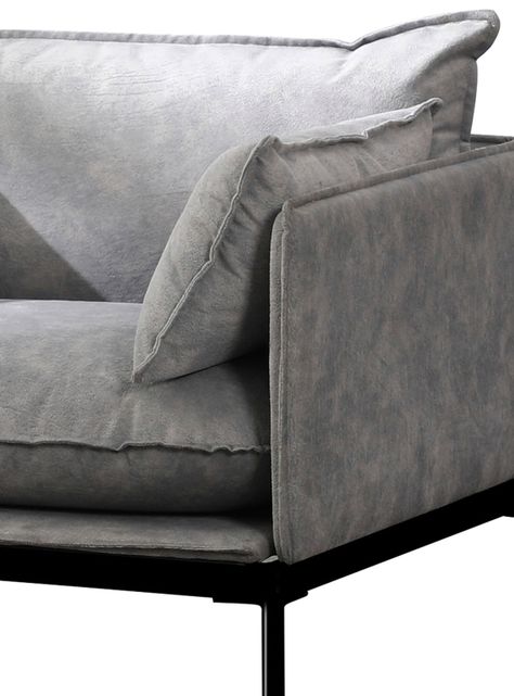 Sillón Fierro Fibras Mixtas Dora Decora-4