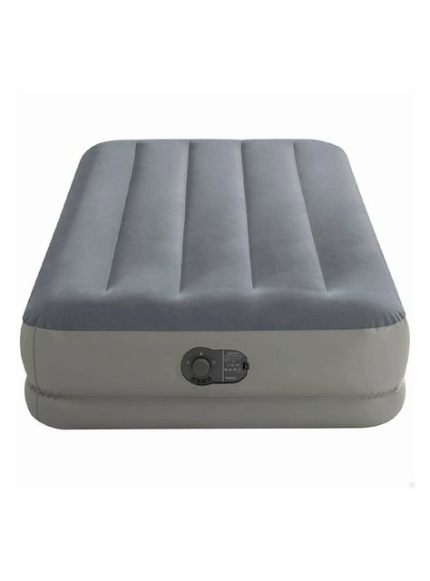 Cama Inflable Eléctrica USB 1 Plaza Gris-3