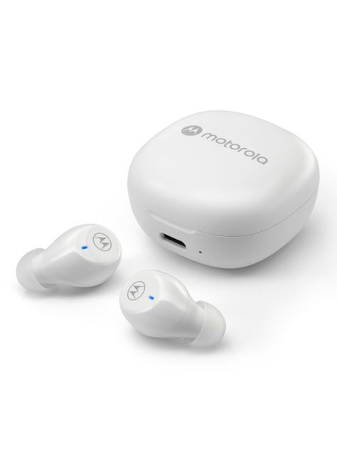 Audífonos Bluetooth Moto Buds 105 Tws Blanco-0