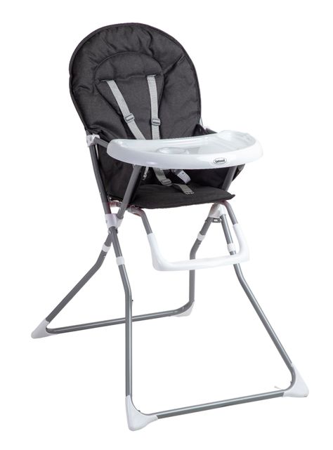 Silla de Comer Plegable Vectra Gris Bebesit-0