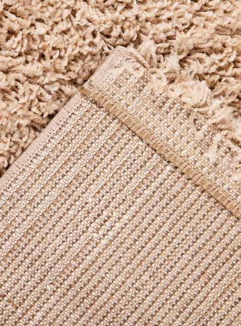 Alfombra 133 x 180 cm Shaggy Basic Beige-2