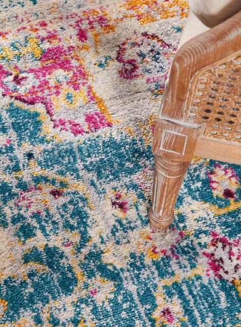 Alfombra 160 x 230 cm Romantic D1 Crema-2