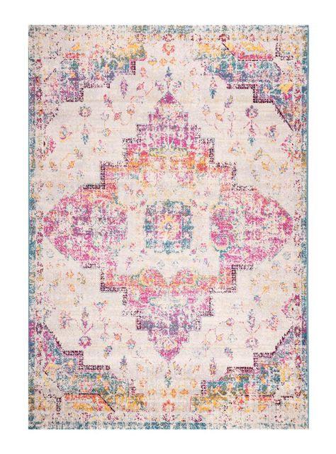 Alfombra 200 x 290 cm Romantic D3 Crema-0