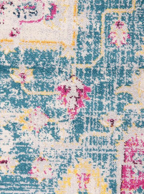 Alfombra 200 x 290 cm Romantic Azul-1