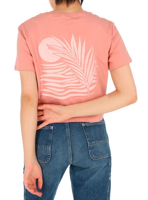 Polera Manga Corta Mujer Cuello Redondo-1