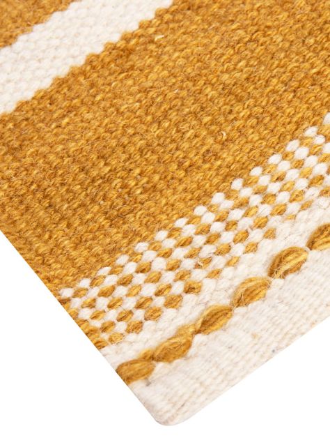 Alfombra Kelim Mostaza 160 x 230 cm-1