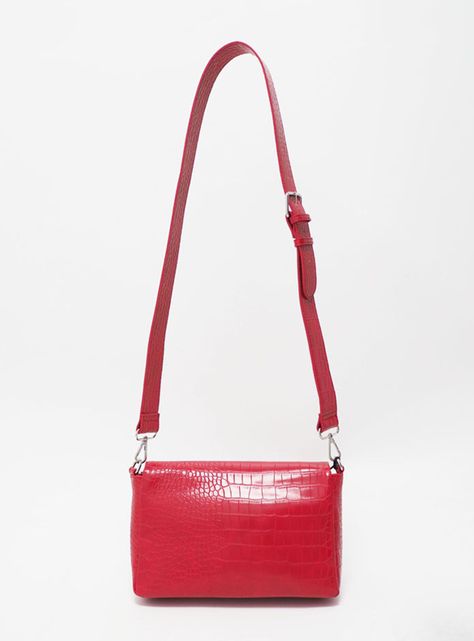 Cartera Croco Red-1