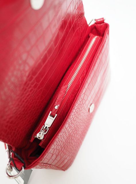Cartera Croco Red-4