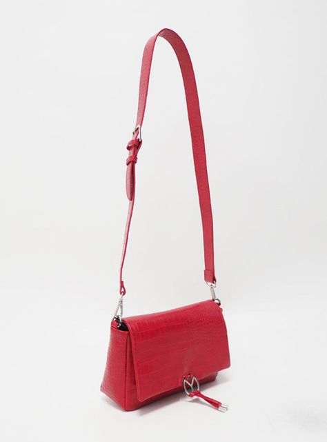 Cartera Croco Red-2