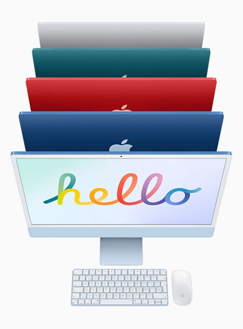 iMac 24" M1 8G RAM 256GB SSD 8GPU Azul MGPK3CI/A-6