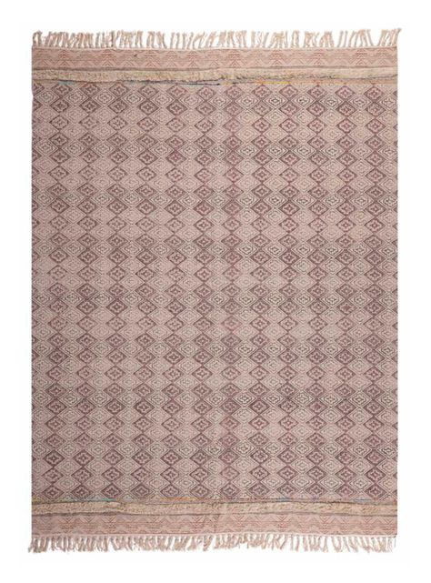 Bajada Cama Boho Ethnic Beige 60 x 90 cm-0