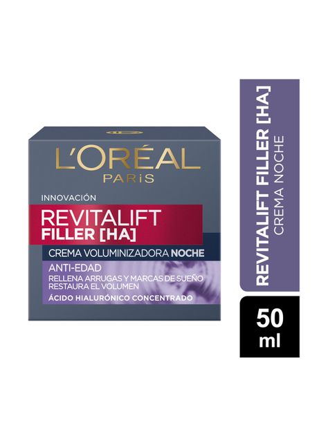 Crema Dermo Expertise L'Oréal Paris Revitalift Filler Noche 50 ml-0