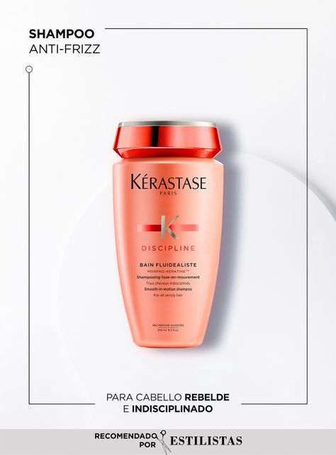 Shampoo Anti-Frizz Cabello Indisciplinado Bain Fluidealiste Gentle Discipline 250ml-1