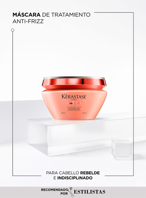 Máscara Anti-Frizz Cabello Indisciplinado Maskeratine Discipline 200ml-1