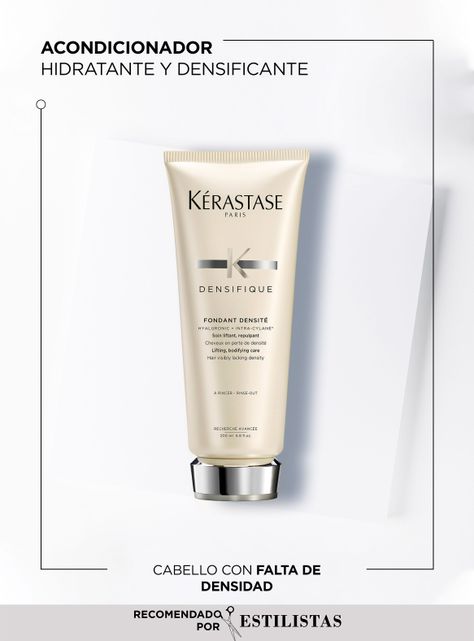 Acondicionador Espesante Cabello Fino Fondant Densité Densifique 200ml-1