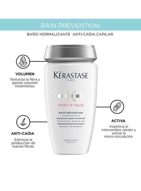 Shampoo Anti-Caída Bain Prévention Specifique 250ml-3