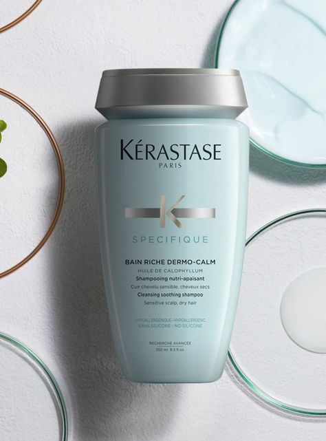 Shampoo Calmante Cuero Cabelludo Sensible y Seco Bain Riche Dermo-Calm Specifique 250ml-4