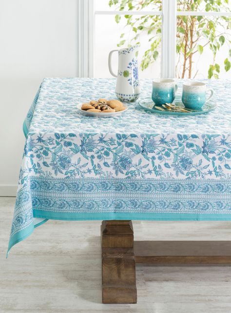Mantel Floreado 180 x 300 cm-5