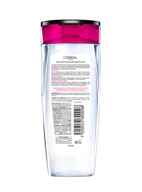 Agua Dermo Expertise L'Oréal Paris Micelar Ht5 Bifásica 200 ml-2