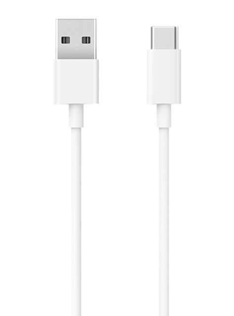 Cable Xiaomi USB Tipo C Mi USB-C 1m Blanco-1