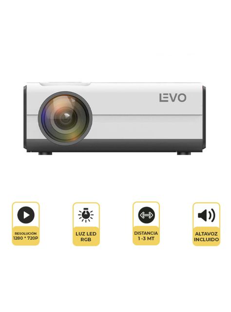 Proyector LED Portátil HD LCD-1
