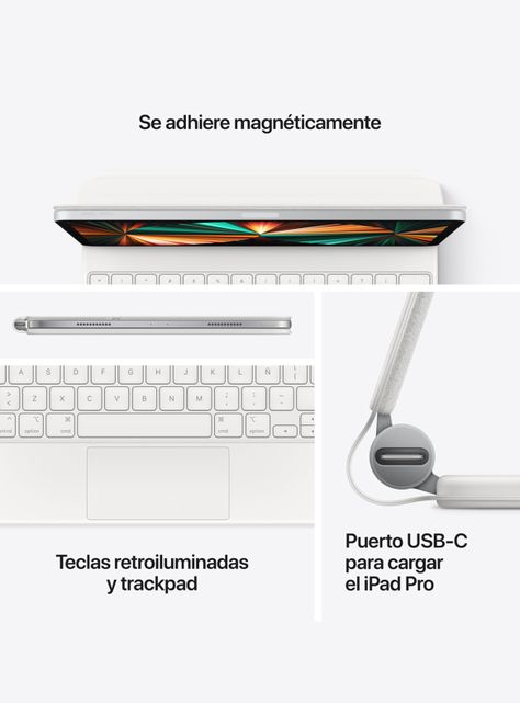 Magic Keyboard iPad Pro 12.9" 5 Gen Español América Latina-5