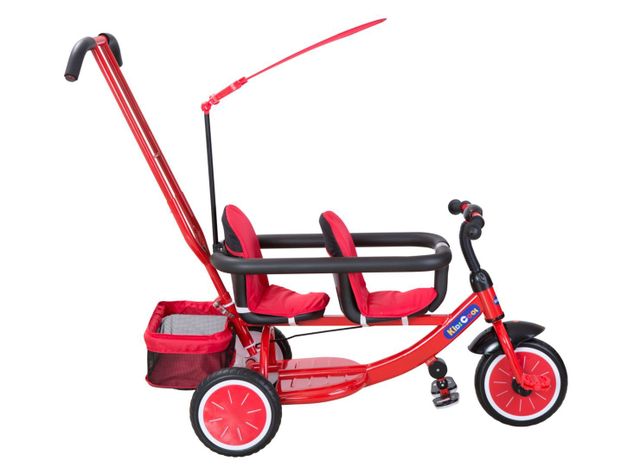 Triciclo Kidscool Doble Rojo-1