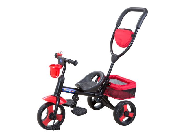 Triciclo Kidscool 4 Funciones en 1 Rojo-2