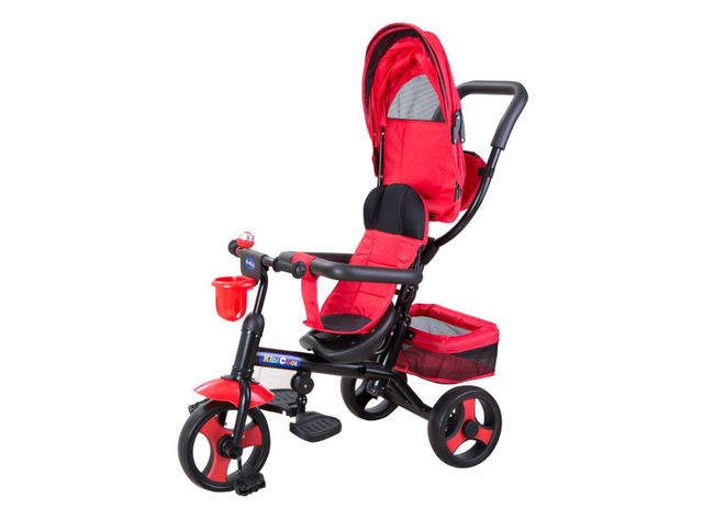 Triciclo Kidscool 4 Funciones en 1 Rojo-1