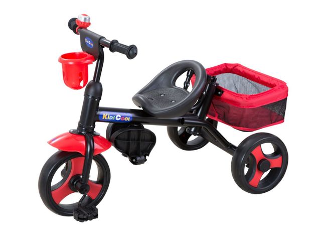 Triciclo Kidscool 4 Funciones en 1 Rojo-3