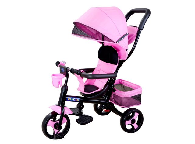 Triciclo Kidscool 4 Funciones en 1 Rosado Kidscool-0