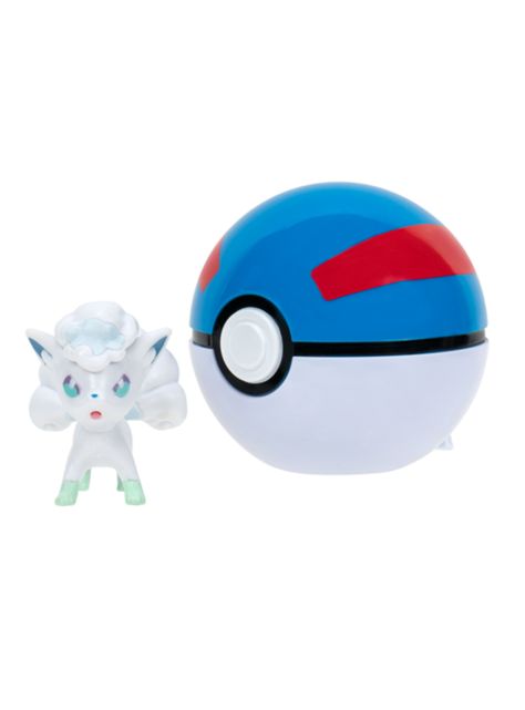 Figura de Acción Vulpix de Alola con Pokebola-0
