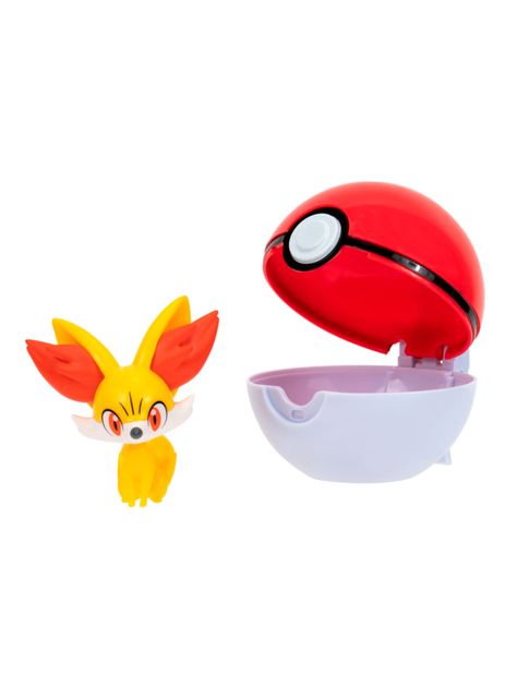 Figura de Acción Fennekin Pokebola-0