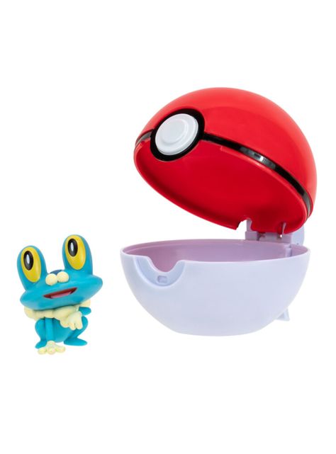 Figura de Acción Froakie + Pokebola-0