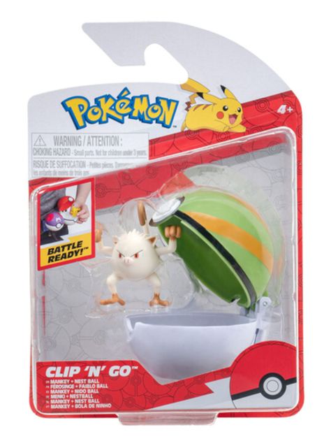 Figura de Acción Mankey Pokebola-1