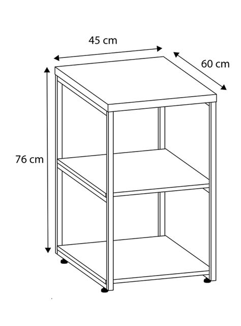 Mesa de Apoyo 3 Niveles Moscú-1