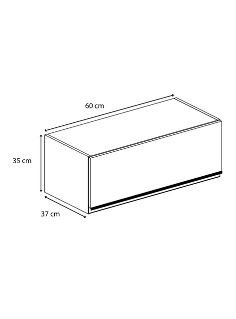 Mueble Aéreo 60 cm con Puerta Nox-1