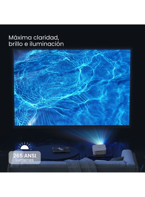 Proyector Portátil Smart Orion 12000 lm WiFi Bluetooth-4