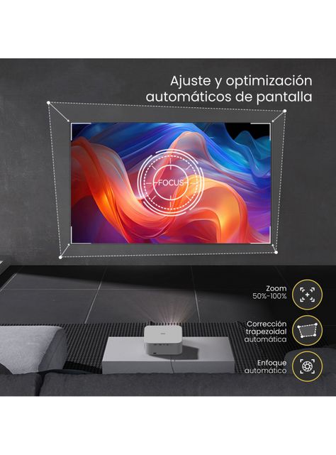 Proyector Portátil Smart Orion 12000 lm WiFi Bluetooth-6