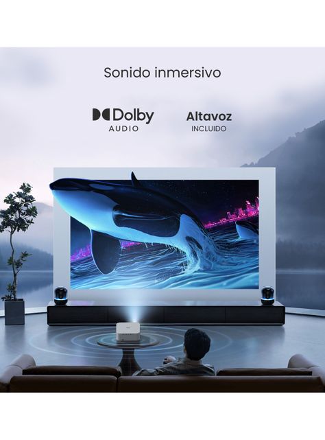Proyector Portátil Smart Orion 12000 lm WiFi Bluetooth-7
