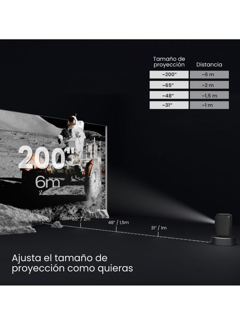 Proyector Portátil Smart Nova 9000 lm WiFi Bluetooth-7