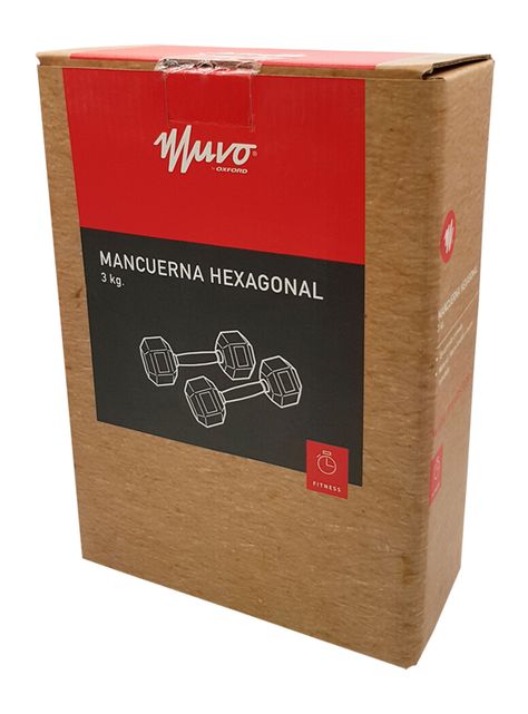 Mancuerna Hexagonal 3Kg-0